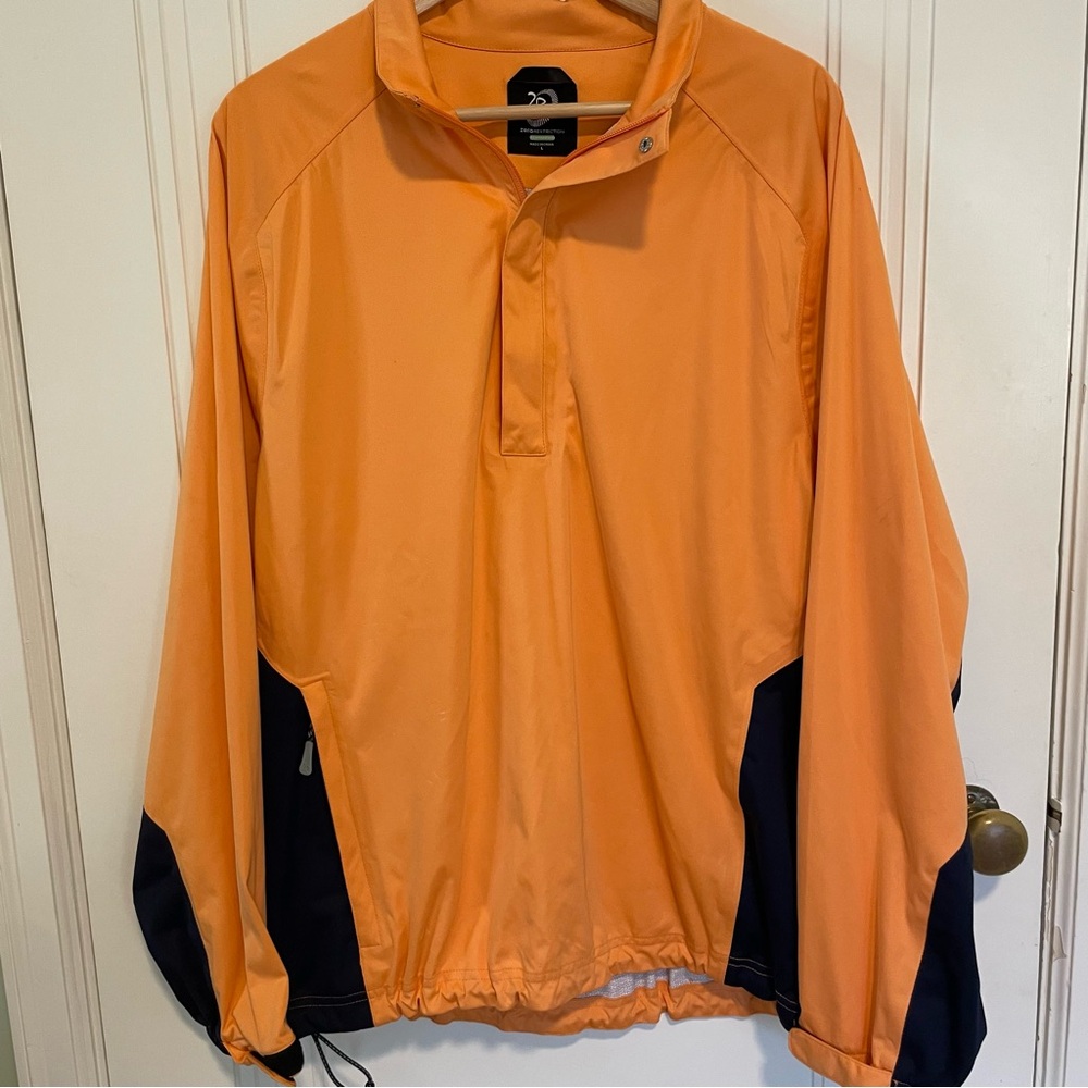 Zero Restriction Men's Golf Quarter Zip‎ Windbreaker Pullover Large